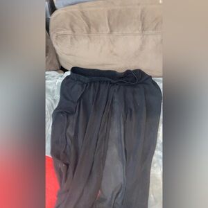 Black bathing suit bottom